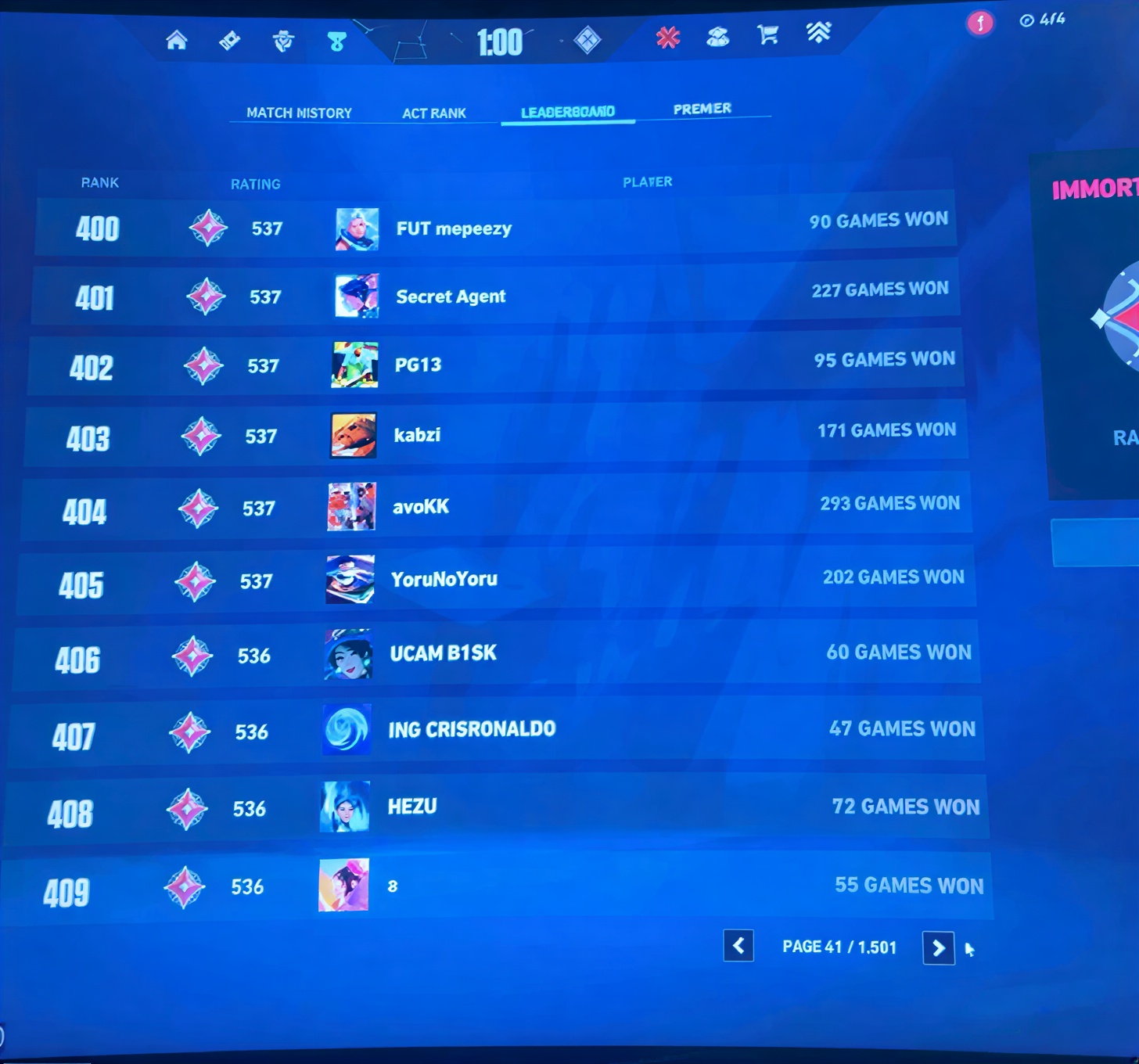 Preuve Rank 405 EU - 537 RR